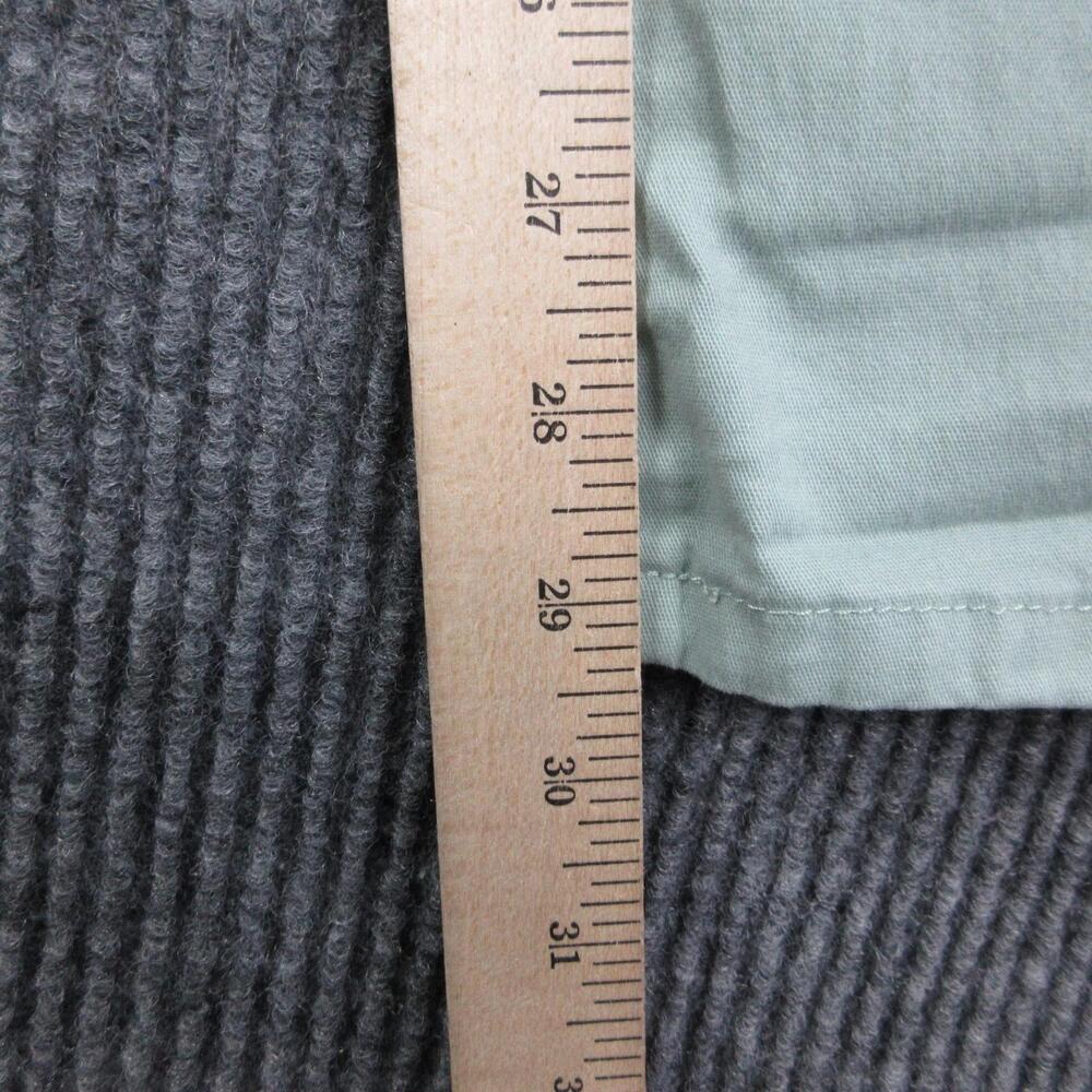 Democracy Pants Womens 6 Green Chino Relaxed Pull On Elastic Pockets 28x29.5 NWT - Picture 9 of 16
